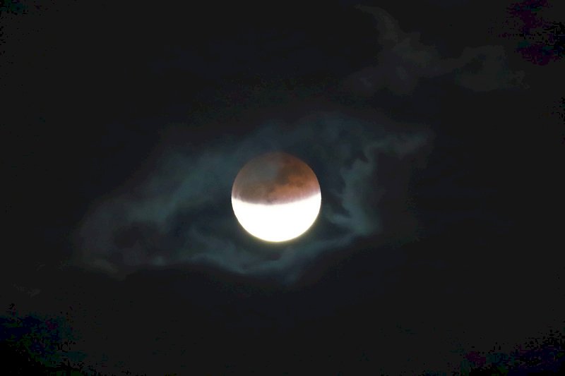 月偏食29日凌晨登場 若無雲遮掩全台可見