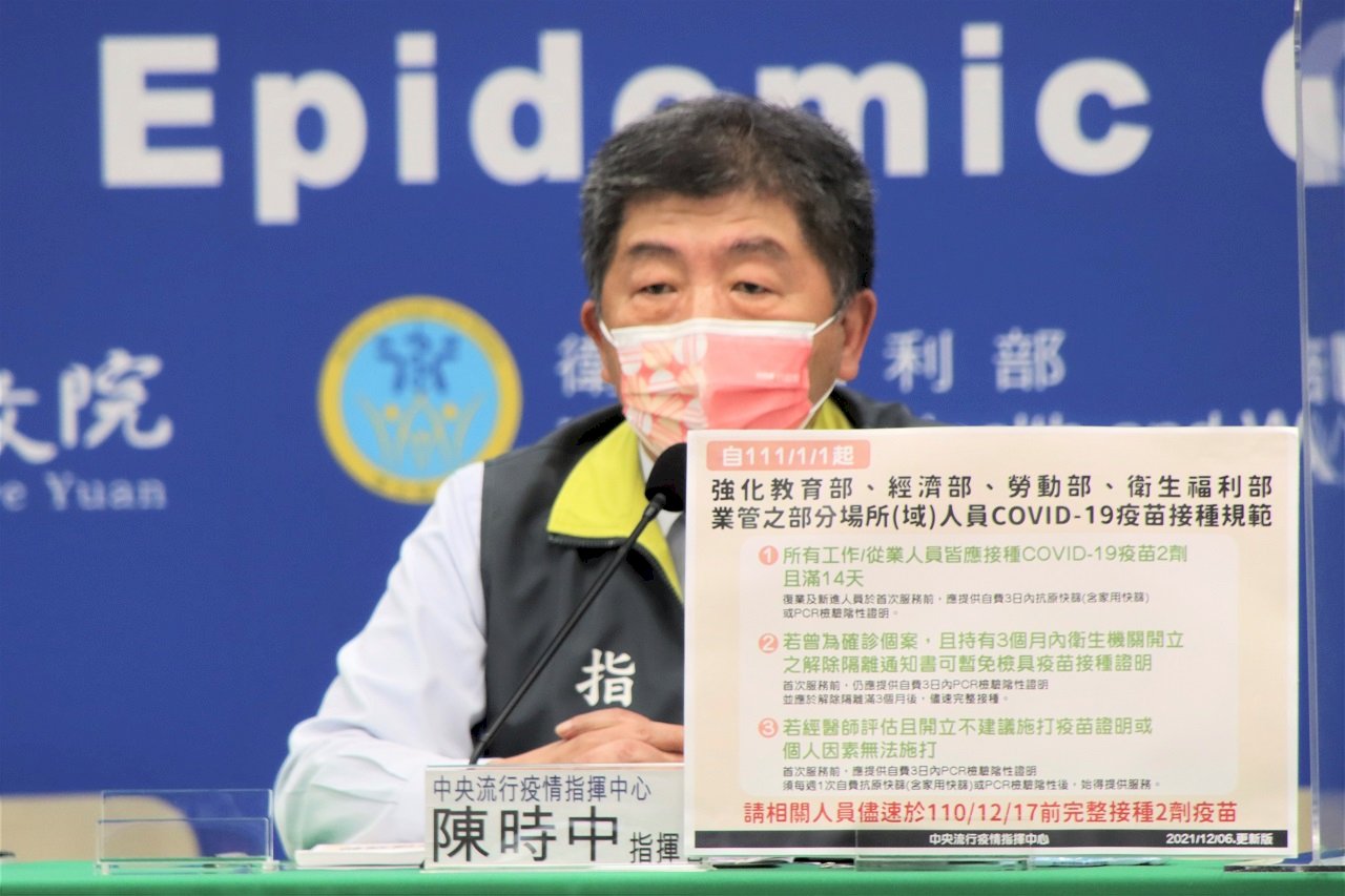 第二劑破6成、邊境開放在即? 陳時中:仍須觀察國際疫情變化