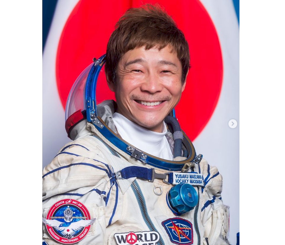 日本富豪前澤友作前進國際太空站 一圓兒時夢