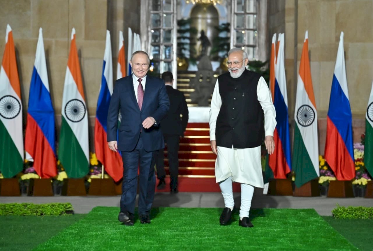 莫迪蒲亭峰會 印度俄羅斯簽署28項協定