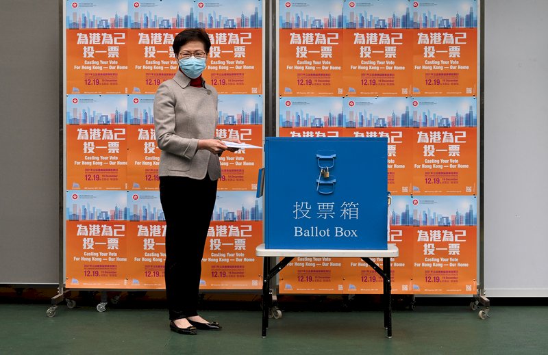 只限愛國者參加 香港立法會選舉登場