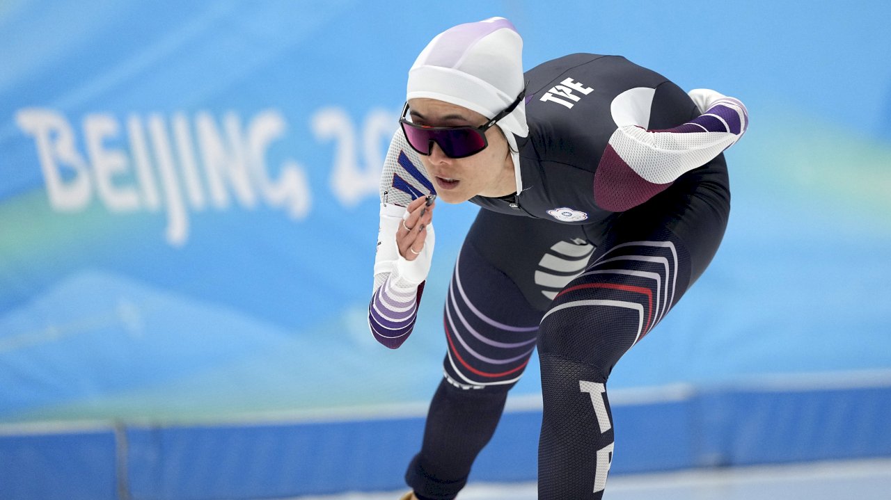 冬奧競速滑冰女子1000公尺 黃郁婷名列第24