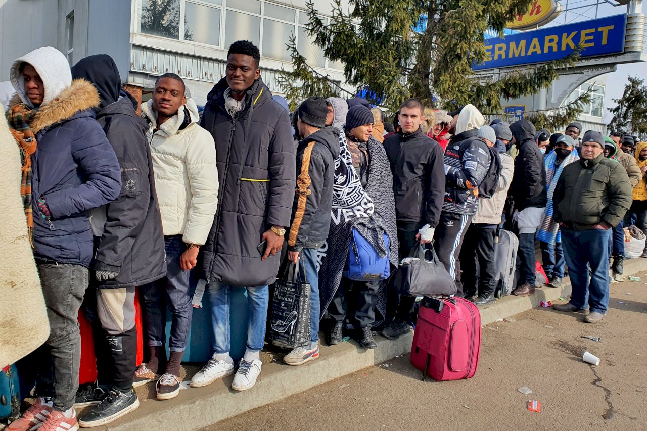 外籍學生困在烏克蘭邊界 控訴種族歧視