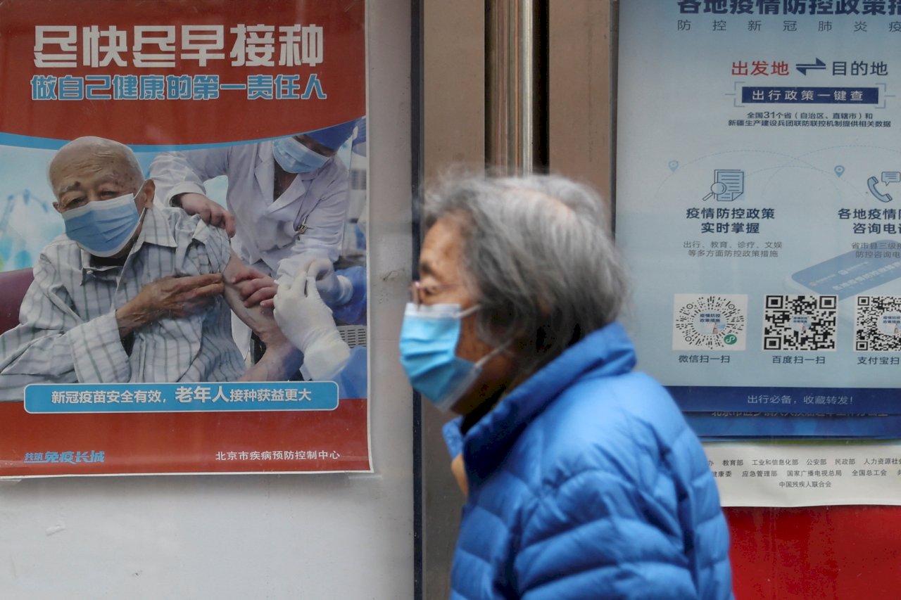上海市確診數減少 防疫重點轉向年長者接種疫苗