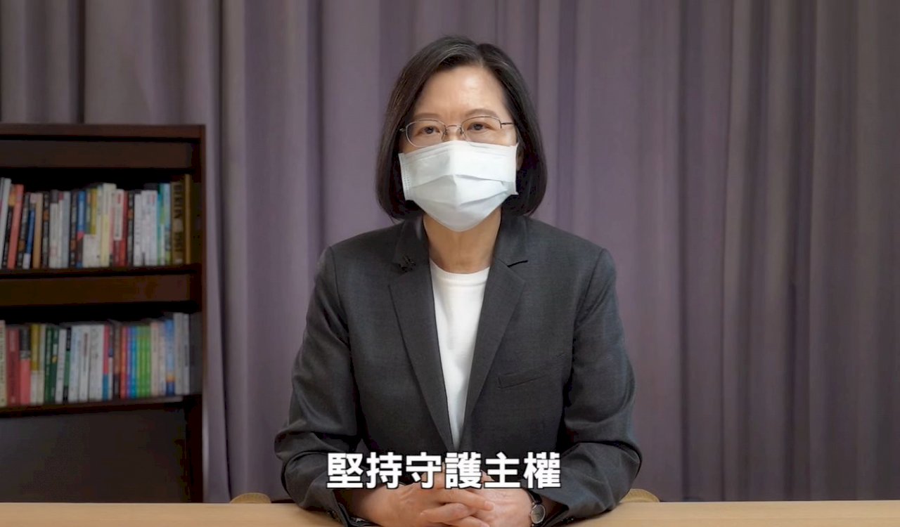 從俄烏戰爭看台灣 總統:台灣堅守主權與民主