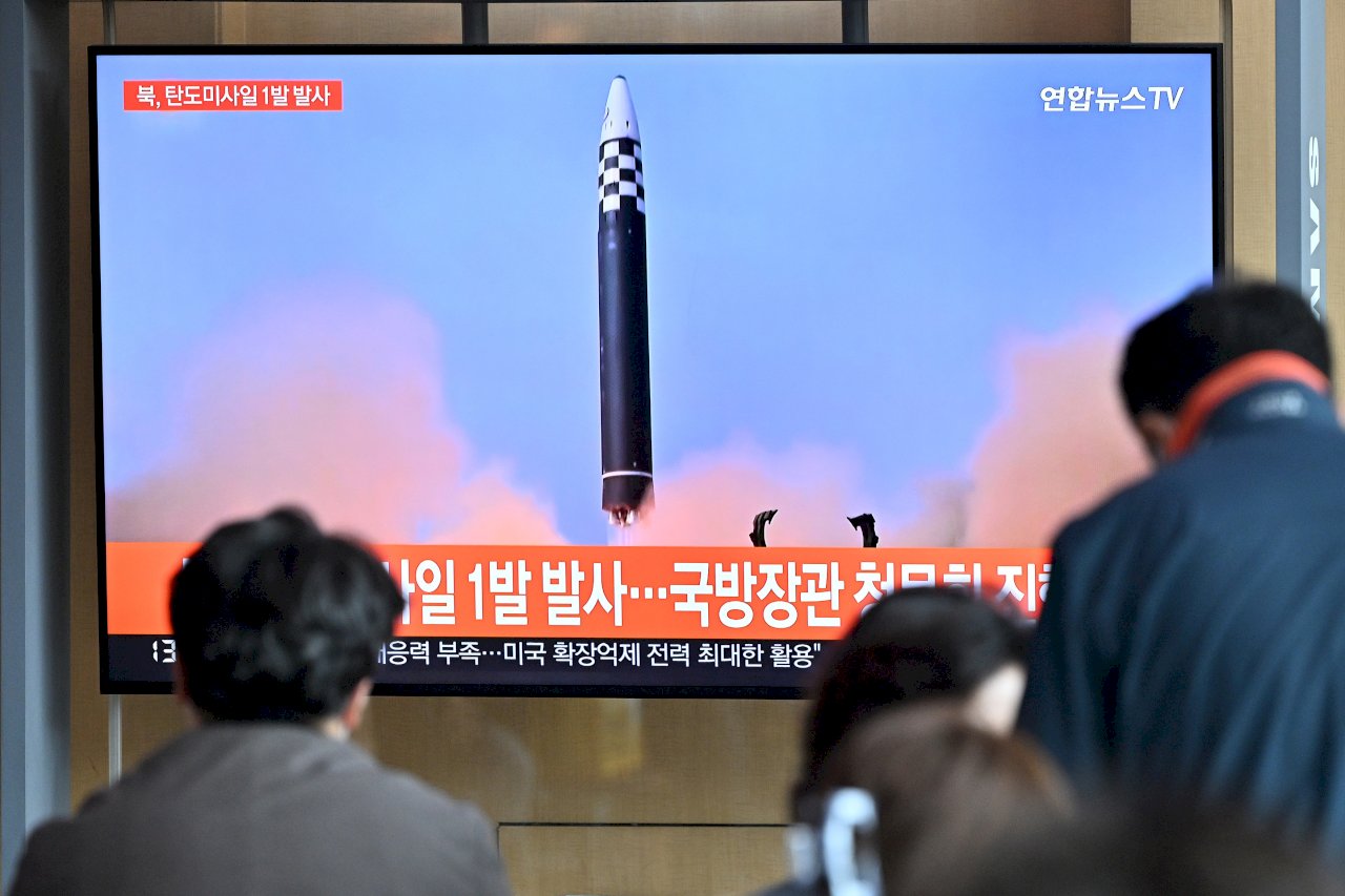 南韓軍方：北韓發射彈道飛彈