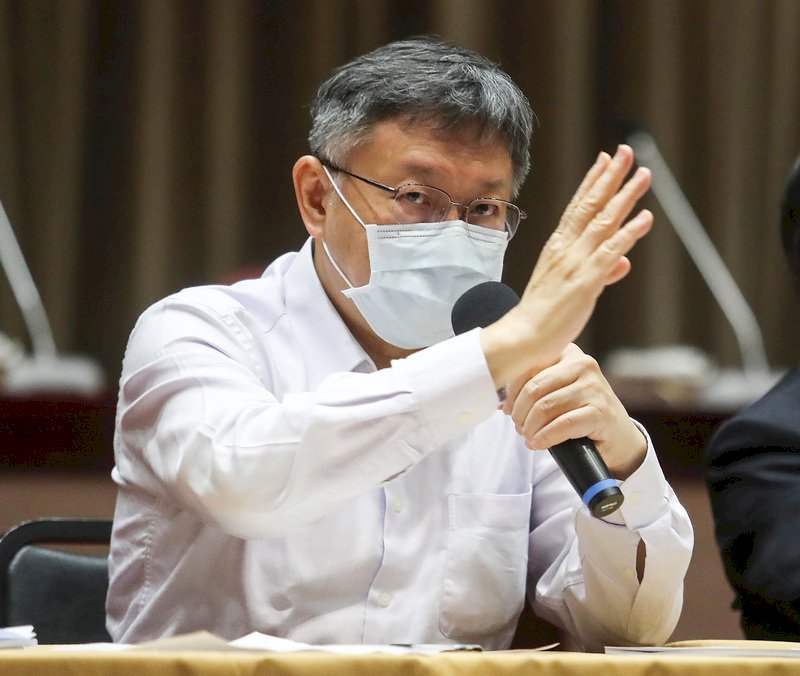 柯文哲：雙北確診數有黑數 被PCR量能限制了