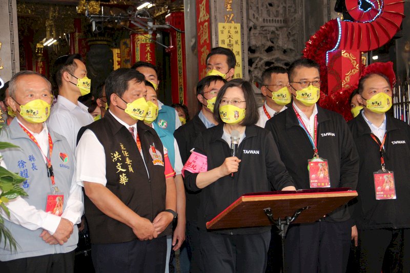 白沙屯媽祖進香在即 總統:團結度過疫情挑戰