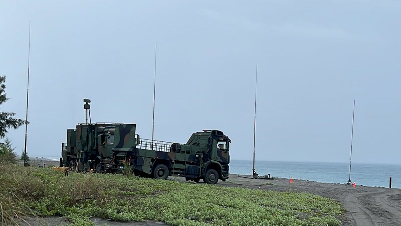 中科院對海飛彈試射  演練海巡艦艇平戰轉換