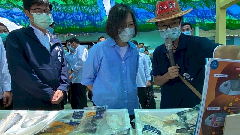 中國暫停台灣石斑魚輸入 總統：突襲且不合比例 傷害自由貿易(影音)