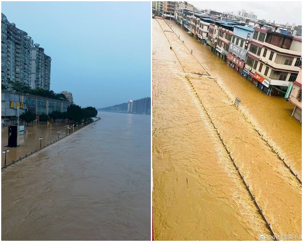 中國廣東強降雨  受災47萬人