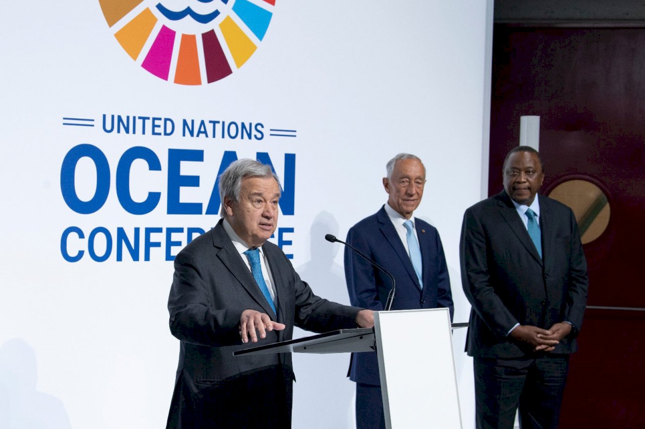 聯合國海洋會議登場 秘書長警告全球海洋陷危機