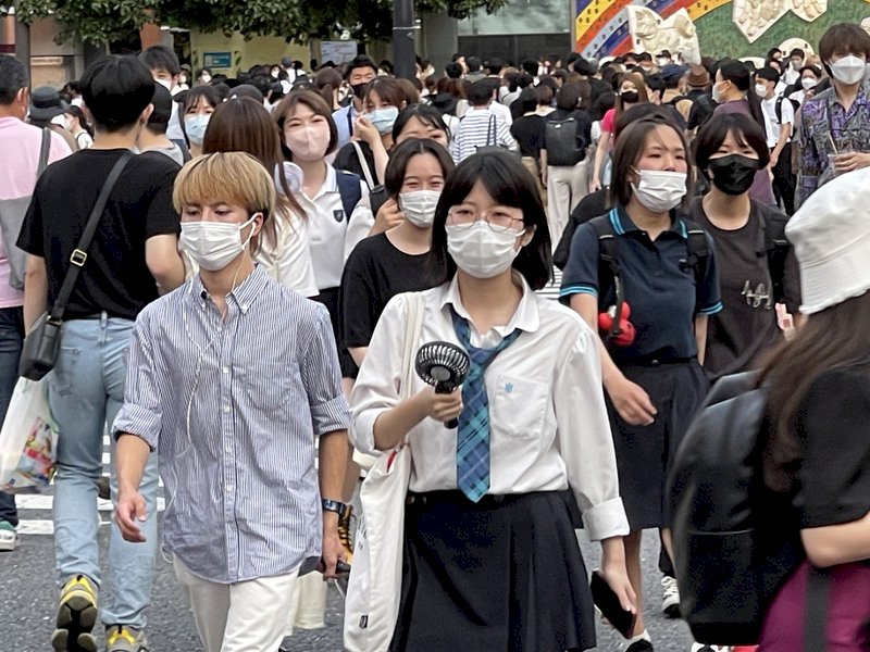 疫情反彈！日本單日確診4.5萬 韓國也升溫