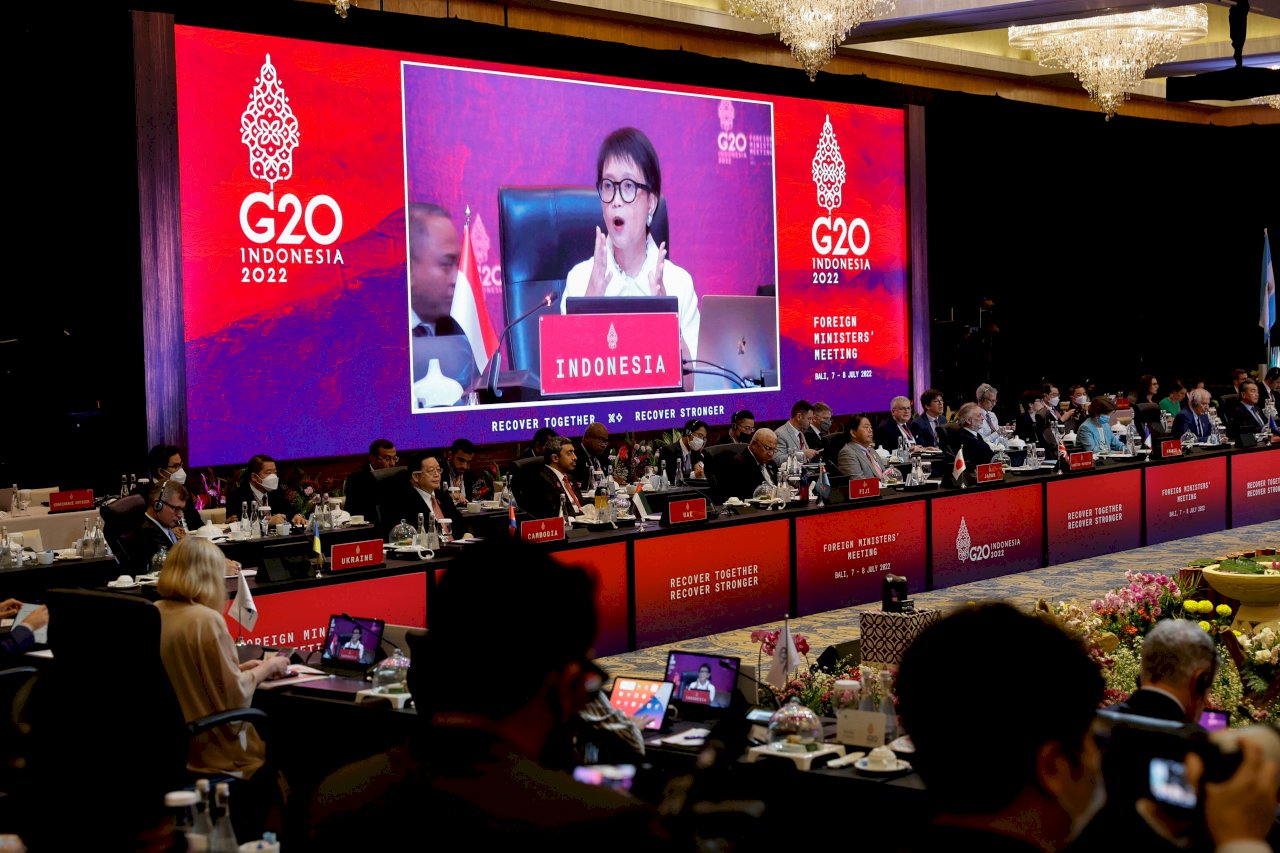 G20外長會議登場 東道主印尼籲結束烏克蘭戰爭