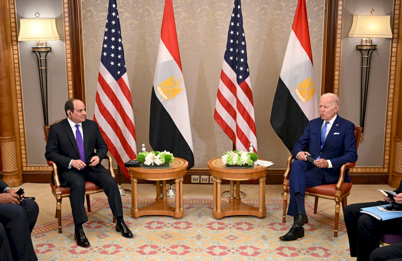 埃及總統首會拜登 討論糧食安全與能源問題