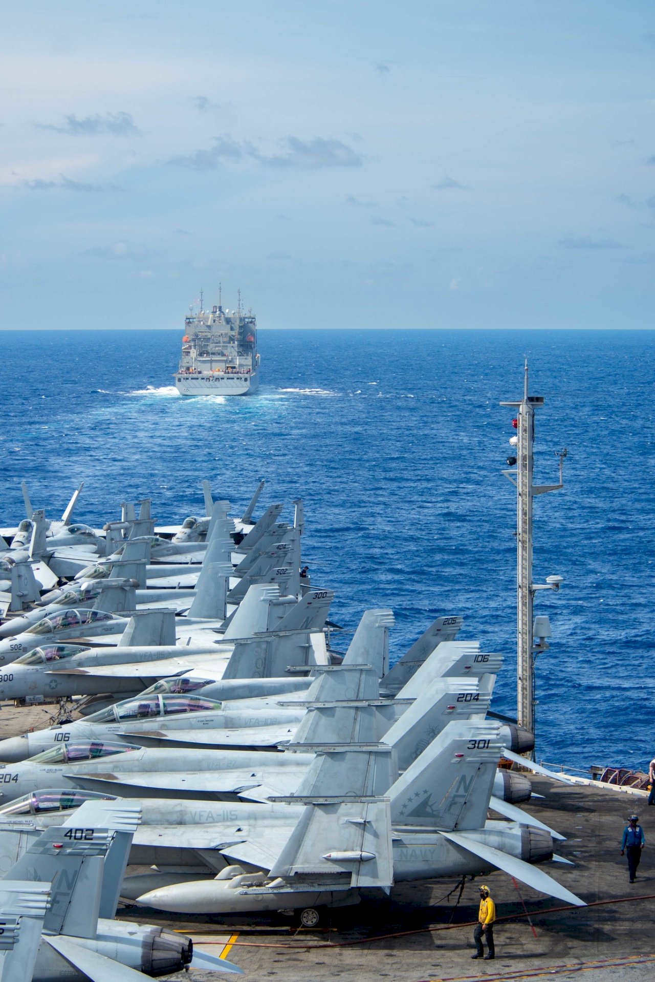 裴洛西到訪 雷根號等數艘美軍艦在台灣附近巡航