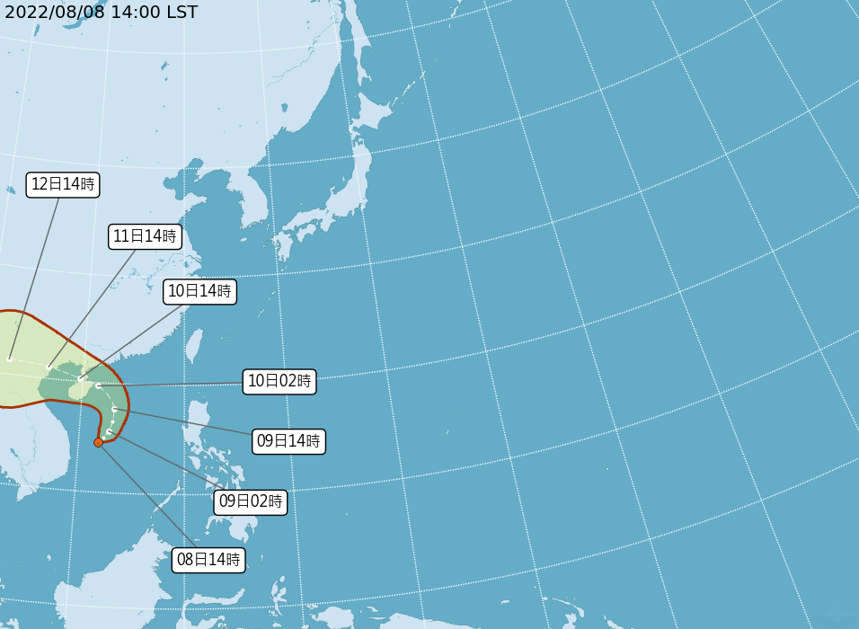 颱風木蘭估24小時內生成 中南部未來2天防雨