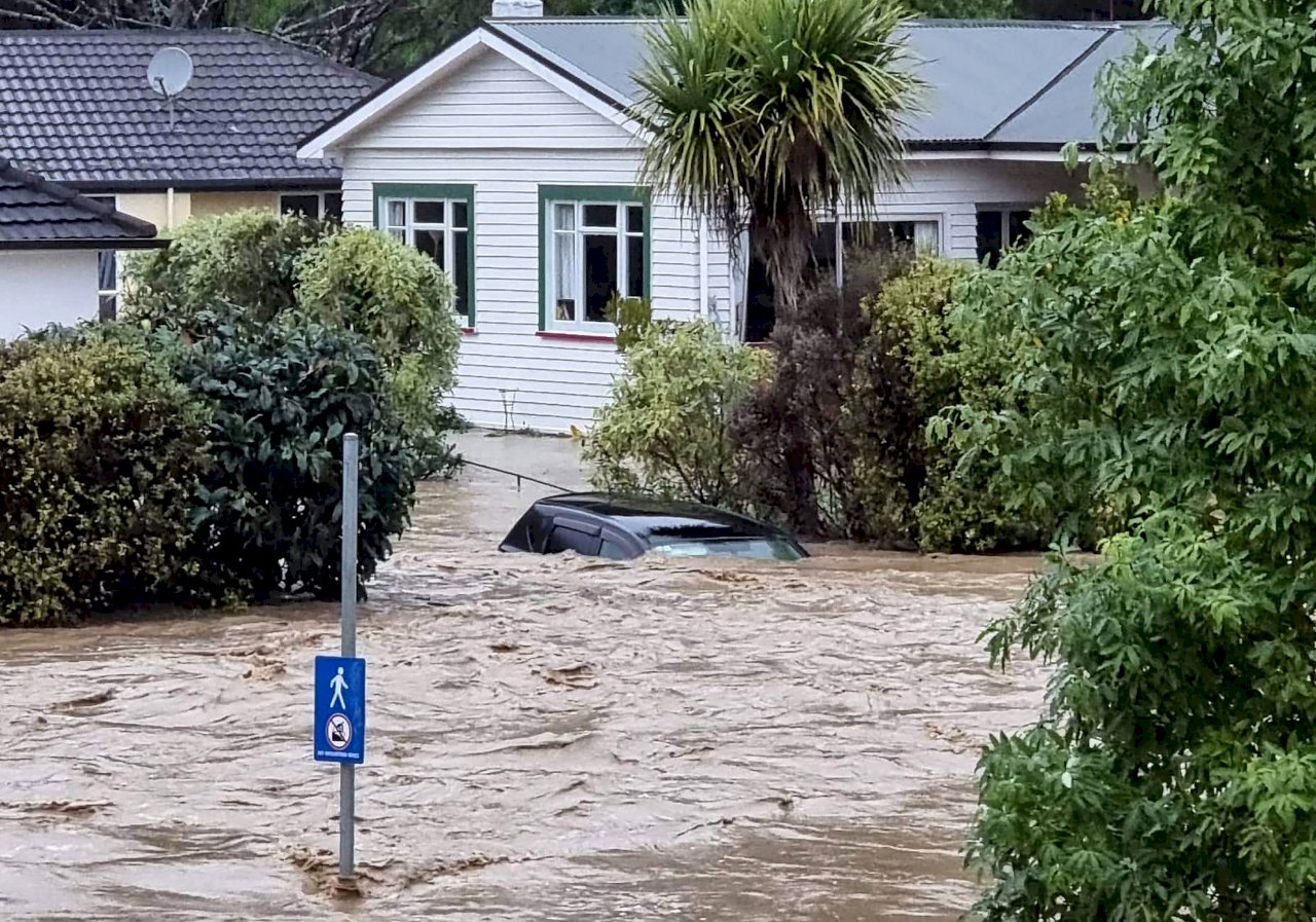 奧克蘭水患 保險業估恐創紐西蘭最貴氣候事件