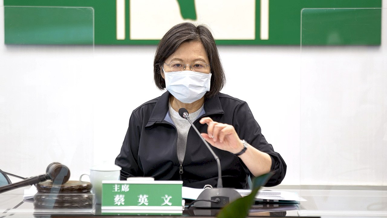 中共二十大／蔡英文：因應供應鏈重構  鞏固半導體優勢