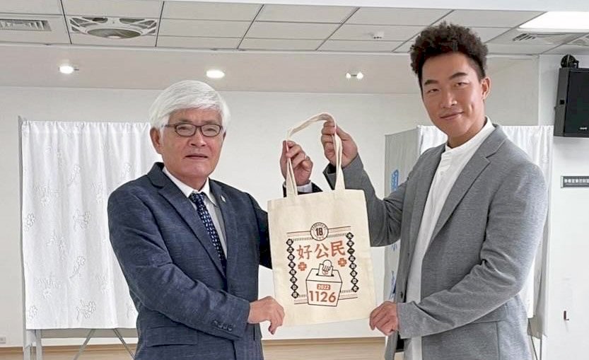 宣導18歲公民權修憲 中選會請來「公民投手」郭泓志