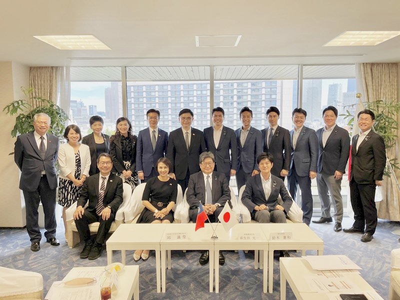 綠委訪日拚國會外交  爭取支持台灣加入CPTPP