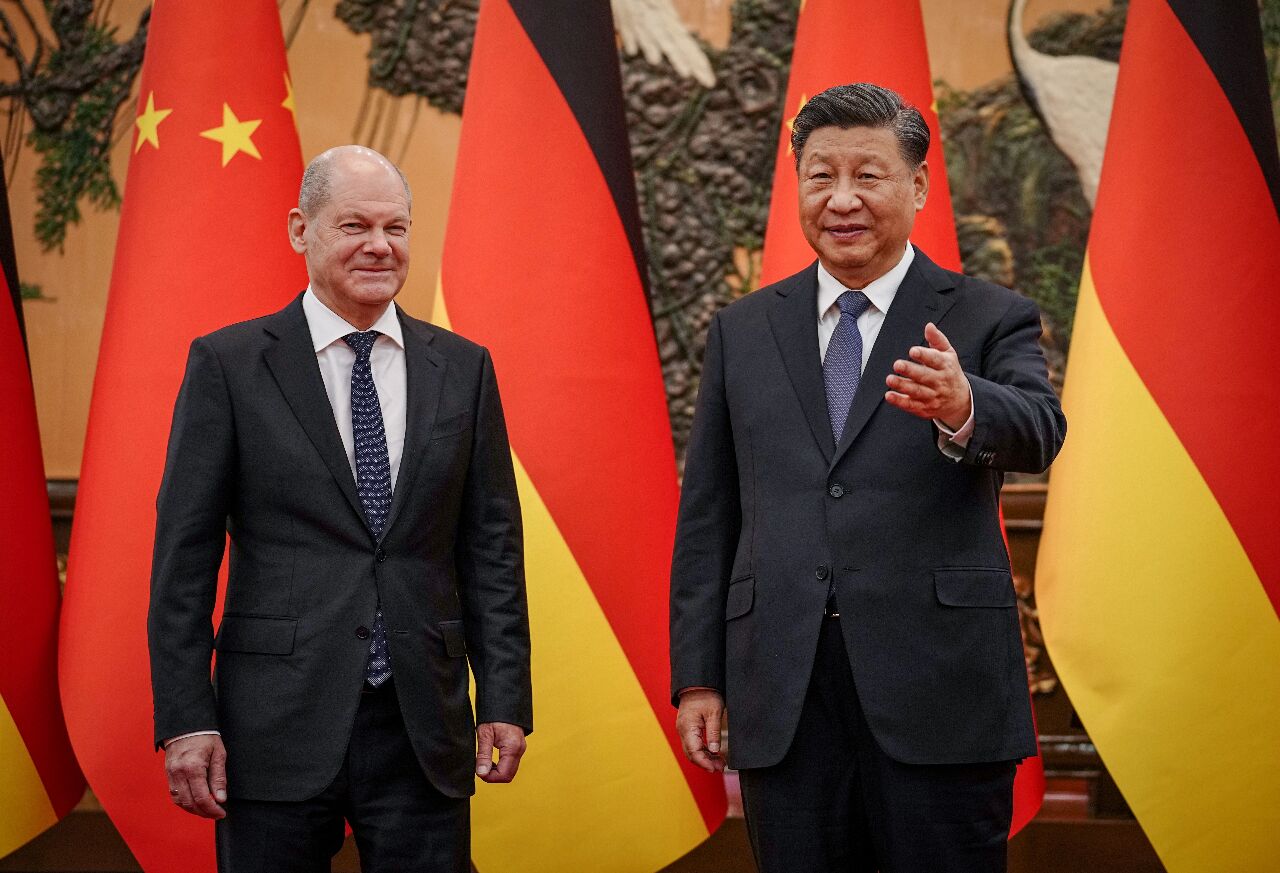 蕭茲訪北京 白宮表尊重重申不要求他國選邊站