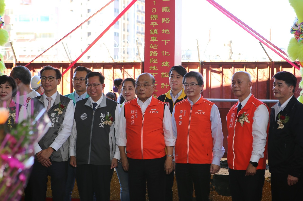 桃園鐵路地下化中央出800億 蘇揆：誰對桃園好 一比就知道