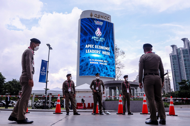 APEC峰會 東道主泰國敦促擱置分歧