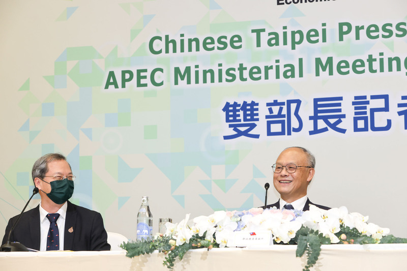 APEC雙部長會議 鄧振中倡議簽署數位經濟協定