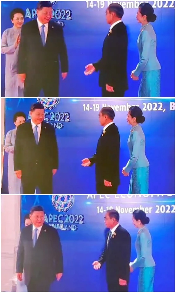 想跟習握手遭無視  泰總理尷尬摸鼻