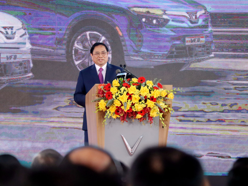 越南電動車首次外銷 總理：民營經濟政策正確
