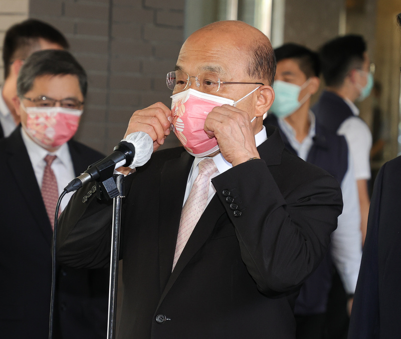 內閣是否改組 蘇揆:待各部會檢討完畢再說
