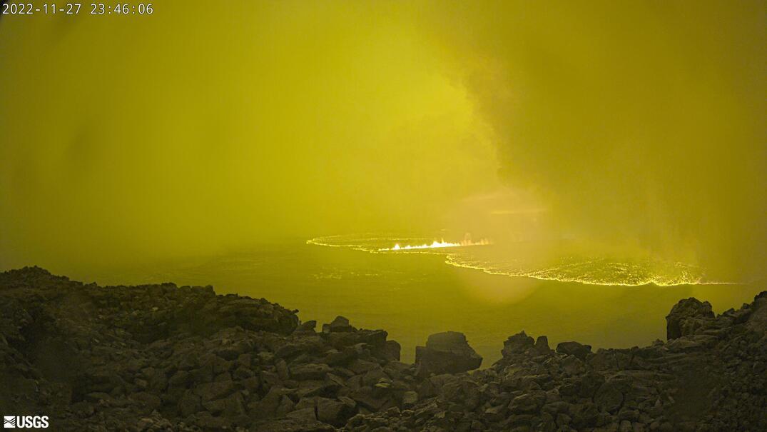 夏威夷毛納羅亞火山活動降低 警戒降至注意