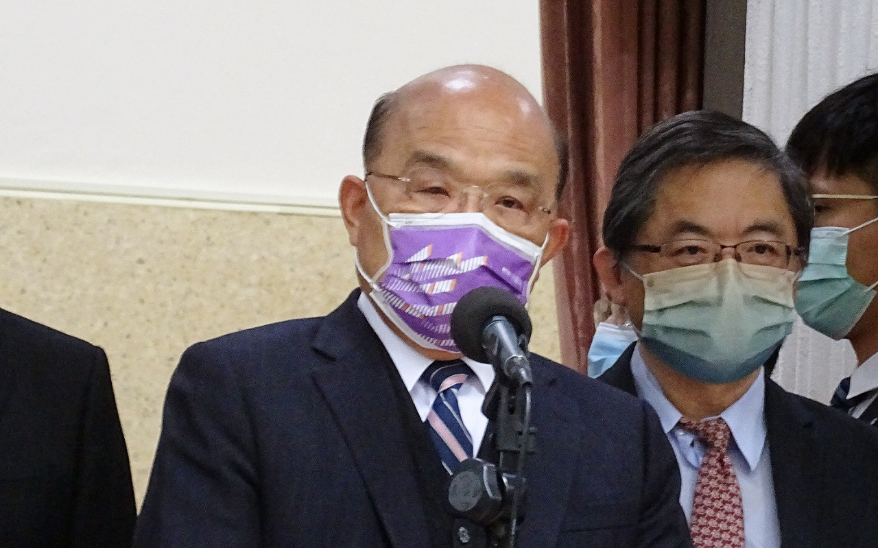 內閣改組前和總統互動冷？蘇揆：若要做文章大可不必