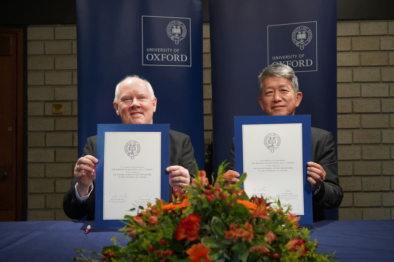 台灣扎根英國頂端學術圈 與牛津展開合作