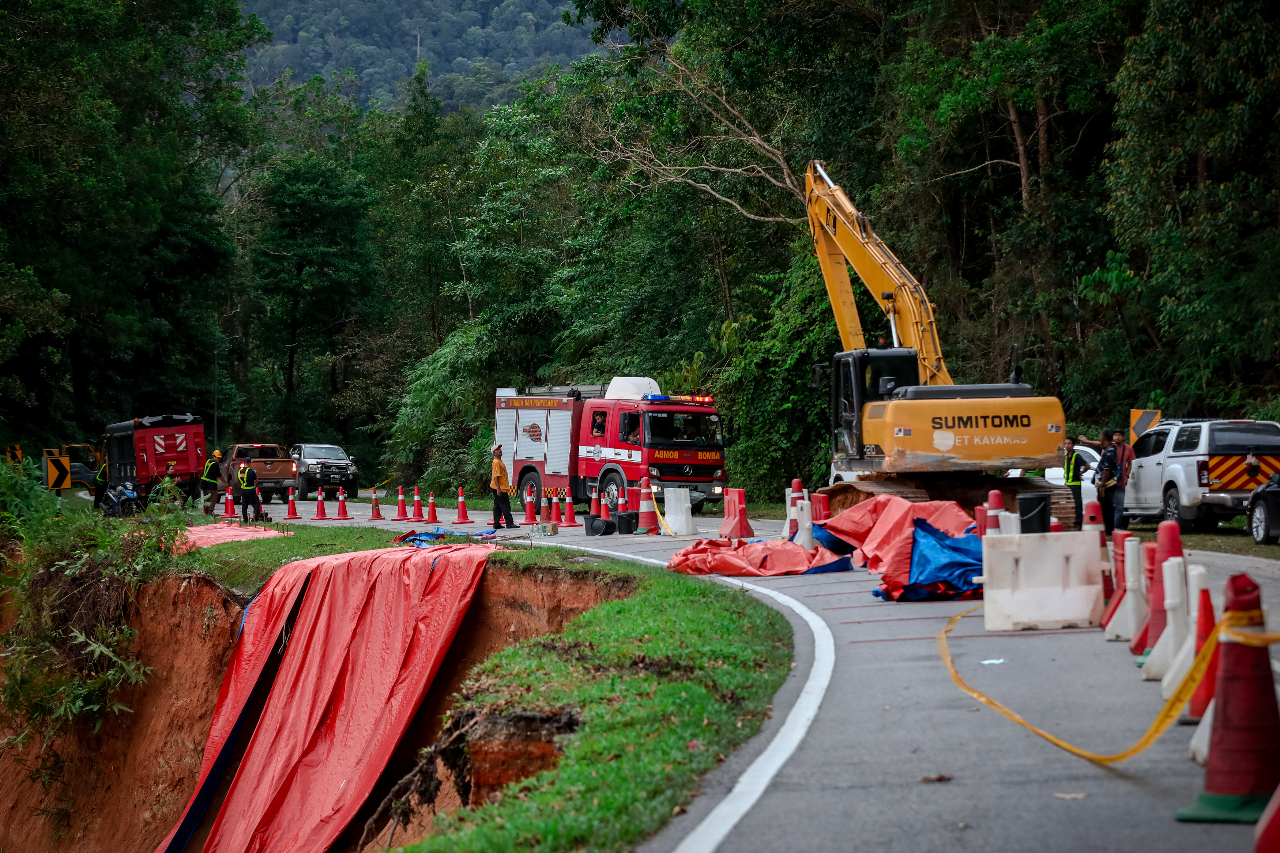 馬來西亞露營區土石流21死 急尋12名失蹤者