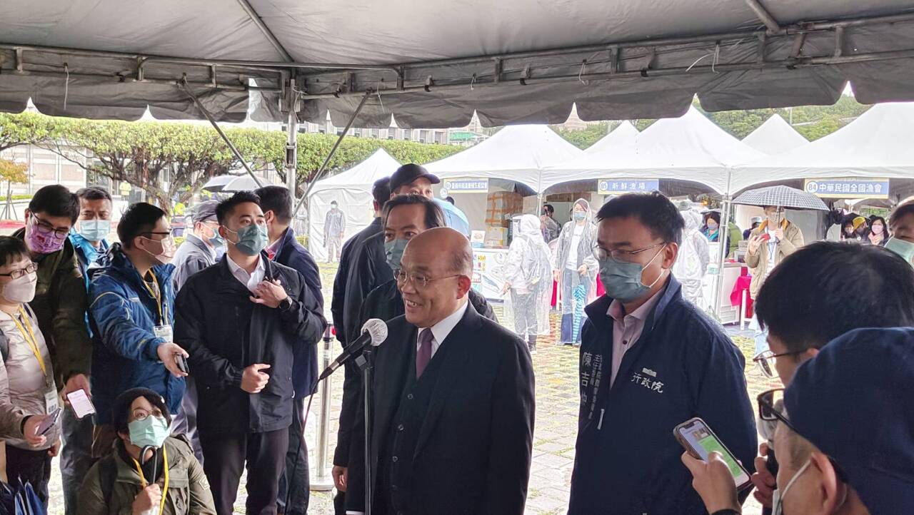 要求總辭聲浪起 蘇揆：挑重擔姿勢難優雅 閣揆任命尊重總統