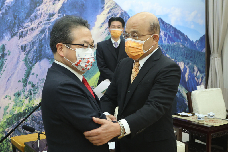 安倍派參議員訪台 蘇貞昌：台日應合作對抗極權擴張