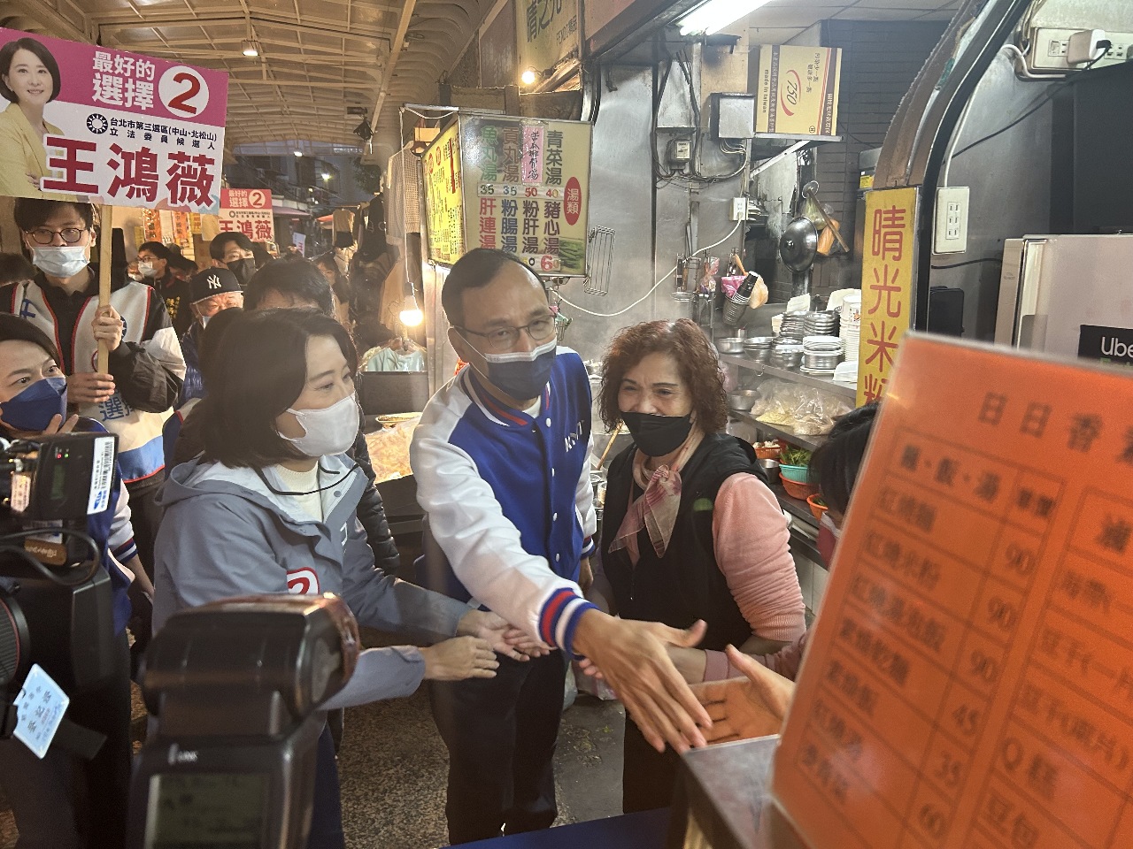 吳怡農嗆中國武統怎對話 朱立倫：此話曝光蔡英文底線