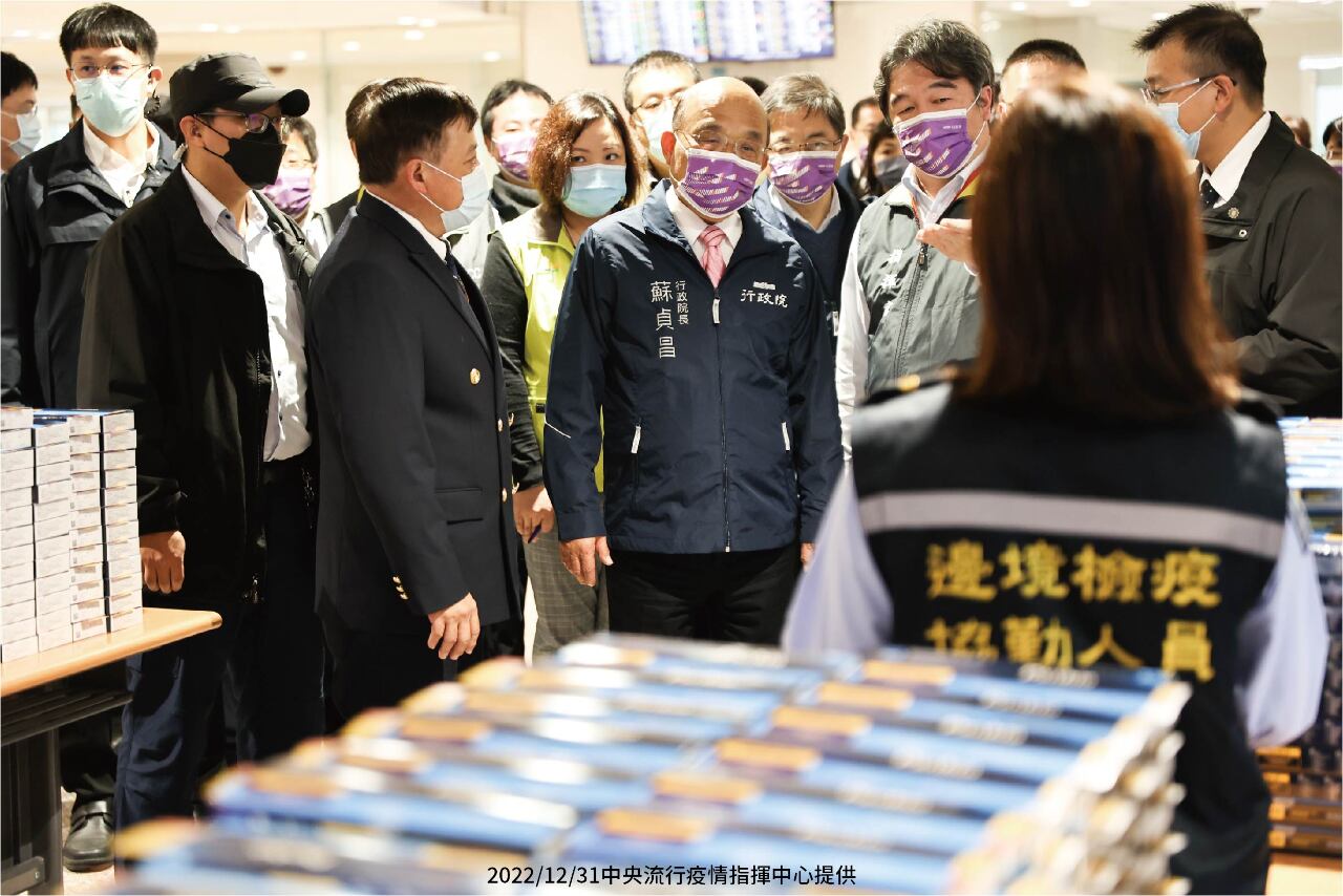 桃機加強中國班機檢疫  蘇揆：兼顧防疫與國人返鄉