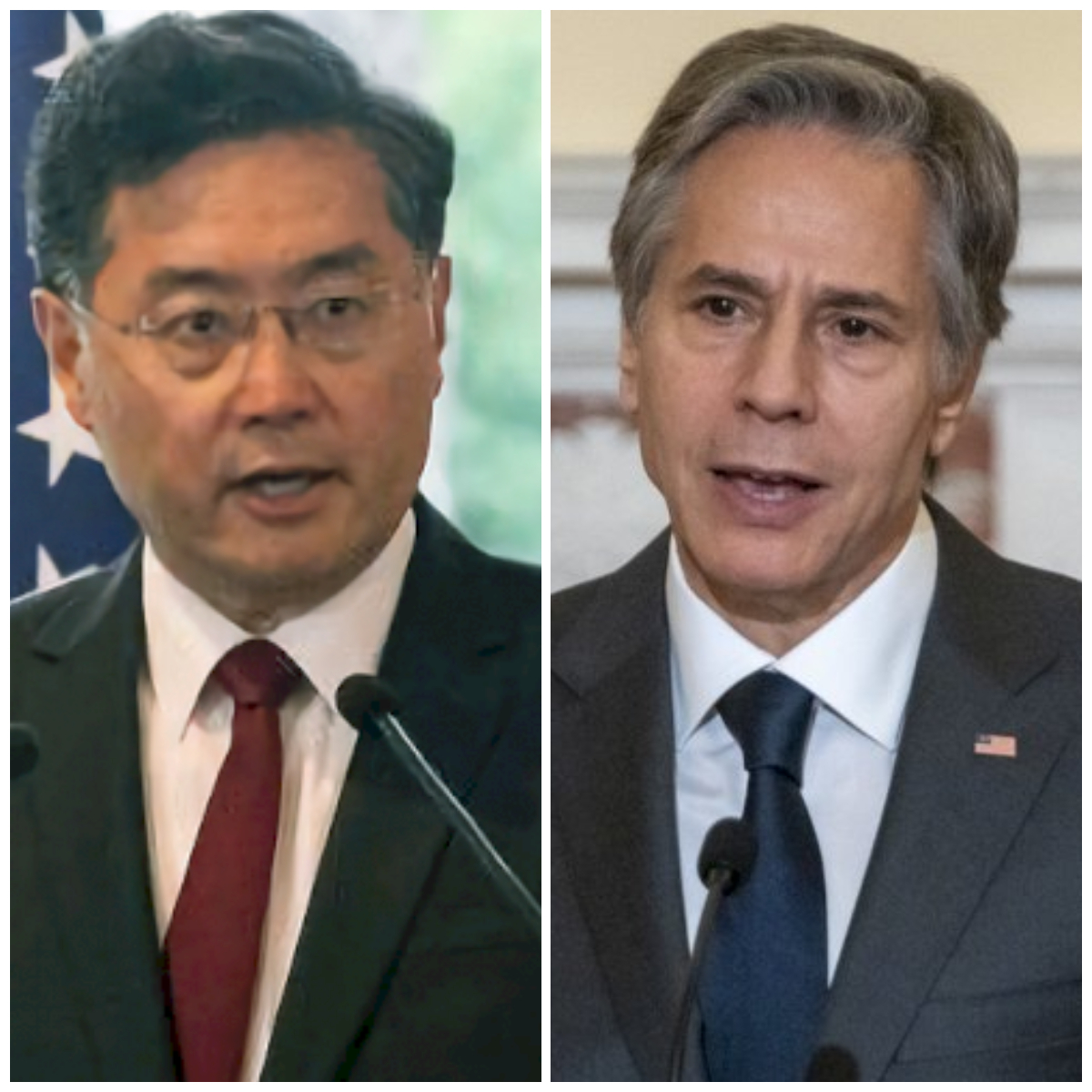 布林肯和中國新外長秦剛通話 商談美中關係