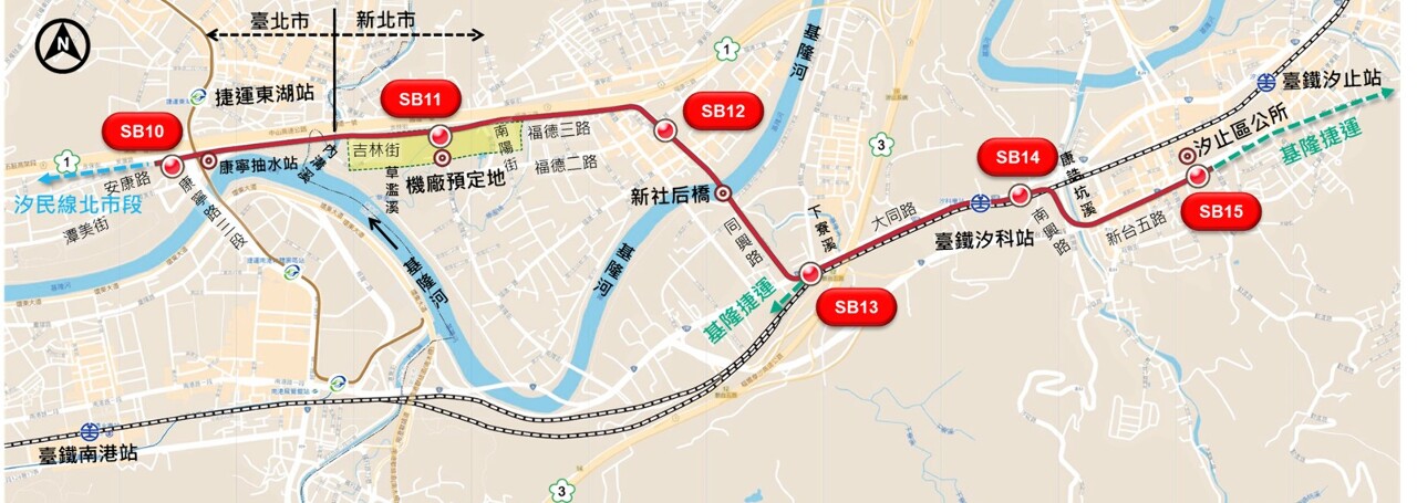 蘇貞昌核定捷運汐東線 先匡列278億啟動設計與發包