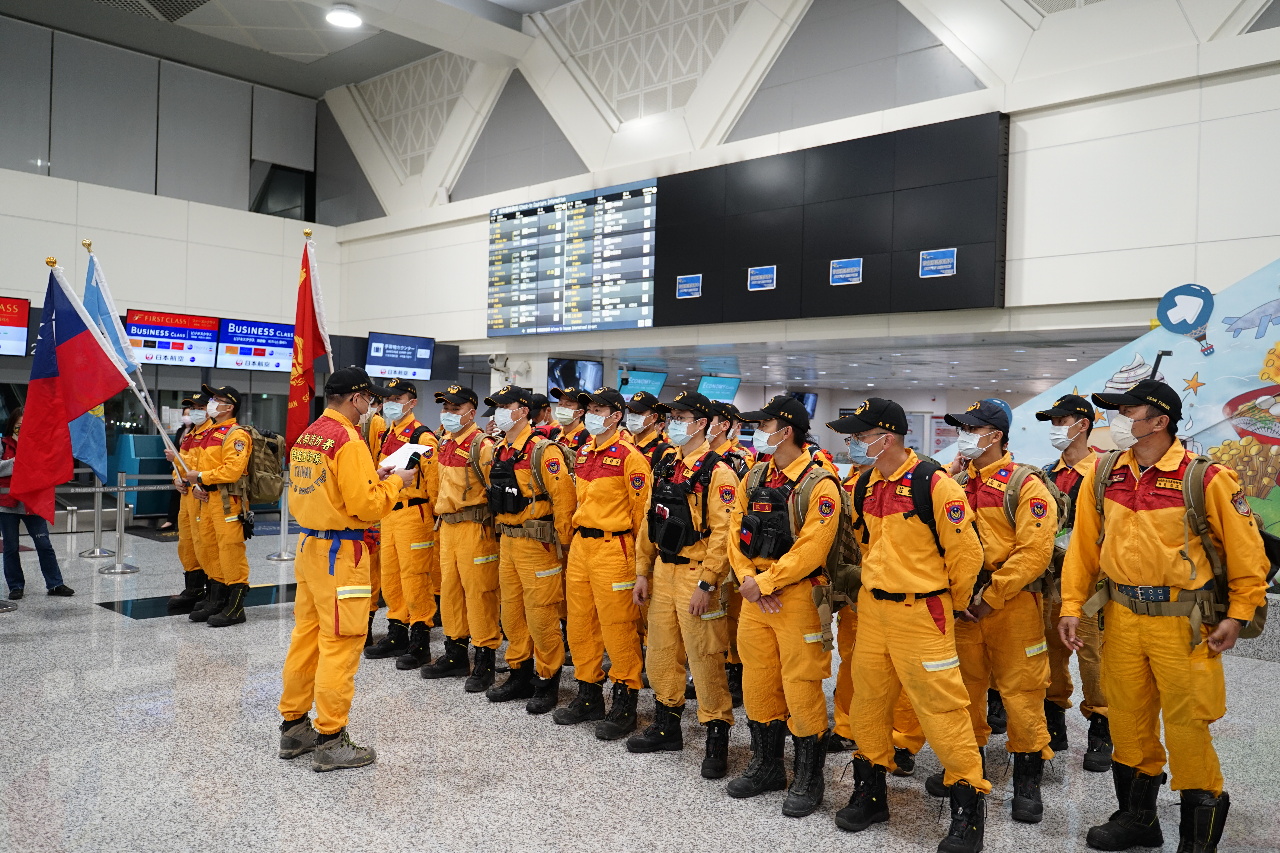 救援土耳其強震 台灣第一梯次搜救隊40人晚間出發