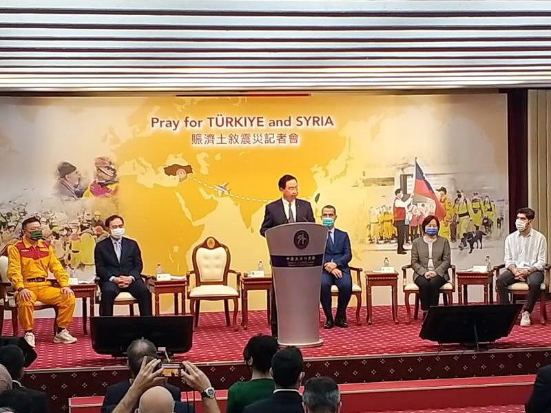 台灣良善力量 土敘賑災首援2千萬美元
