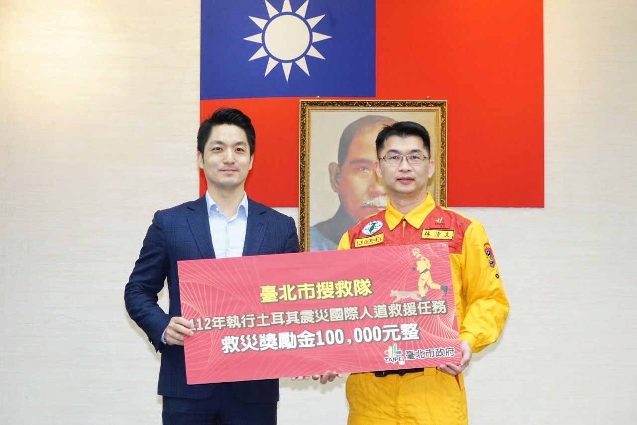 北市搜救隊盼精進3面向 蔣萬安承諾全力協助