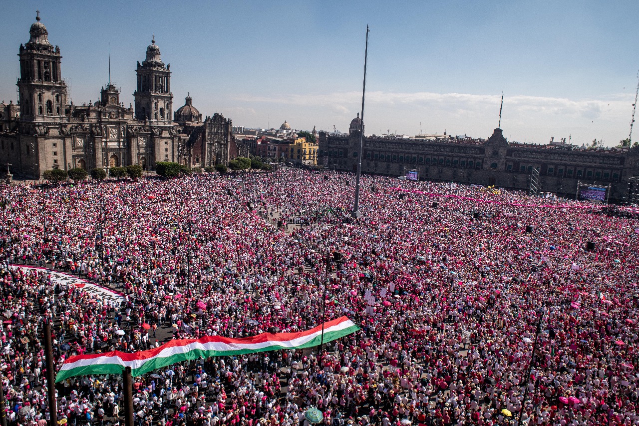 批選務改革弱化民主 墨西哥50萬人上街頭抗爭