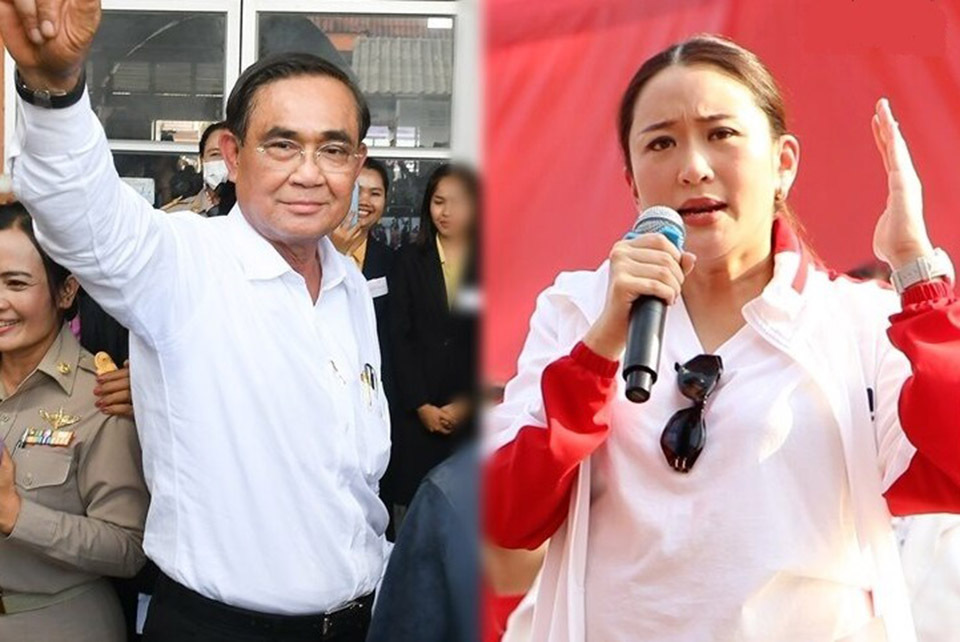 泰國大選 帕拉育支持度續下滑大幅落後對手