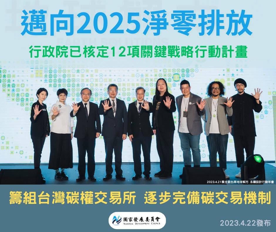 籌組碳權交易所 助邁向2050淨零轉型目標