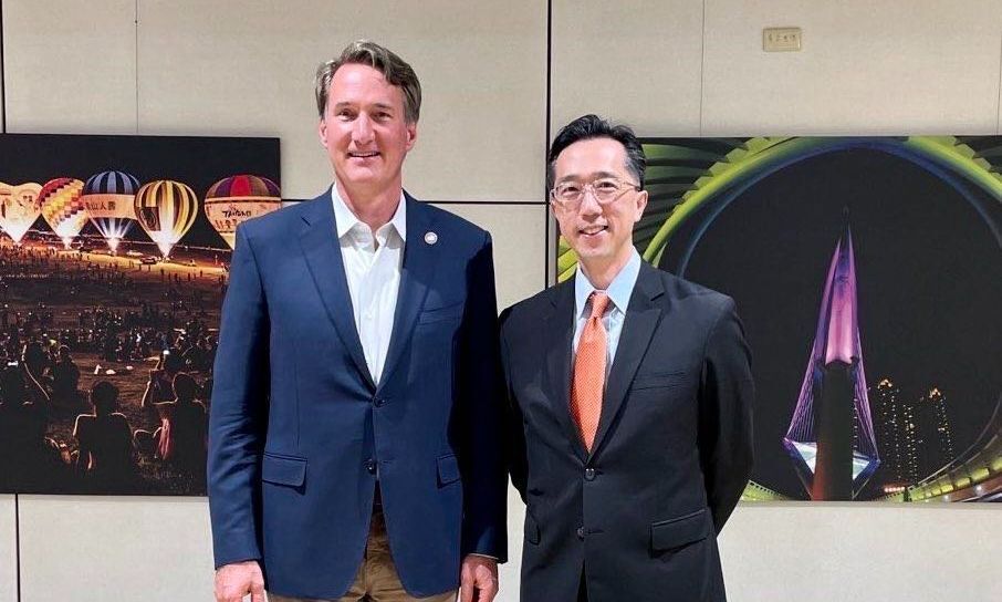 美國維州州長亞洲行首站來台  探詢經貿合作