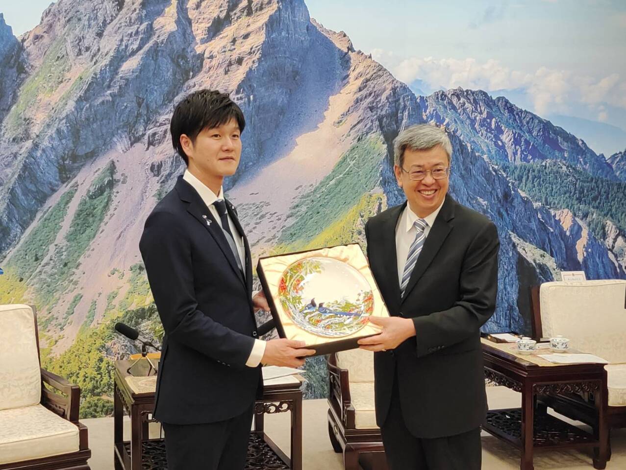 日本自民黨青年局長訪台 陳揆：盼助台早日加入CPTPP